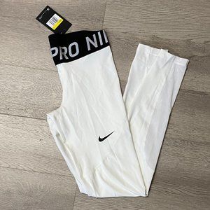 Nike Pro Tights - White